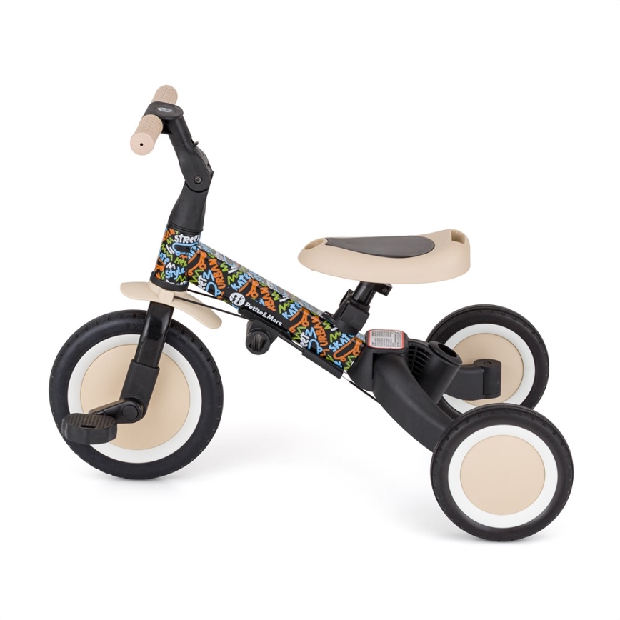 PETITE&MARS - Triciclo infantil 5 em 1 TURBO LIMITED City Beat