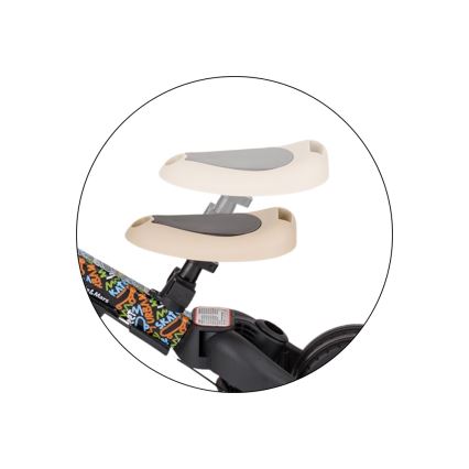 PETITE&MARS - Triciclo infantil 5 em 1 TURBO LIMITED City Beat