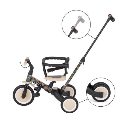 PETITE&MARS - Triciclo infantil 5 em 1 TURBO LIMITED City Beat