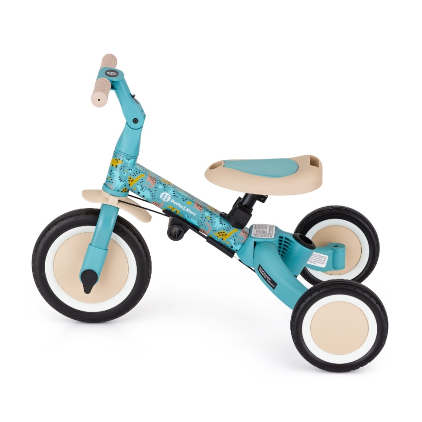 PETITE&MARS - Triciclo infantil 5 em 1 TURBO LIMITED Dino Park