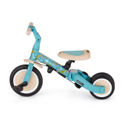 PETITE&MARS - Triciclo infantil 5 em 1 TURBO LIMITED Dino Park