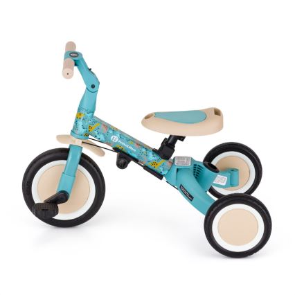 PETITE&MARS - Triciclo infantil 5 em 1 TURBO LIMITED Dino Park