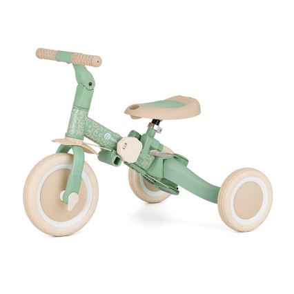 PETITE&MARS - Triciclo infantil 5 em 1 TURBO LIMITED Green Twist
