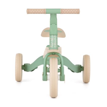 PETITE&MARS - Triciclo infantil 5 em 1 TURBO LIMITED Green Twist
