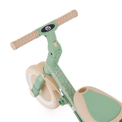PETITE&MARS - Triciclo infantil 5 em 1 TURBO LIMITED Green Twist