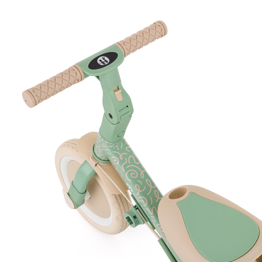 PETITE&MARS - Triciclo infantil 5 em 1 TURBO LIMITED Green Twist