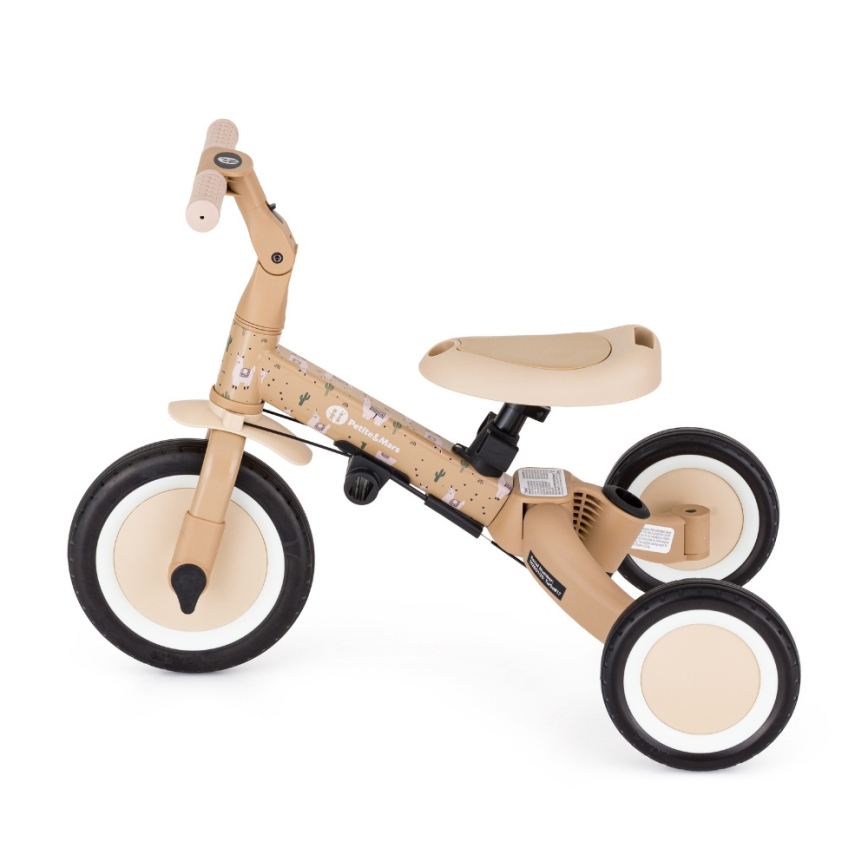 PETITE&MARS - Triciclo infantil 5 em 1 TURBO LIMITED Llama Vibes