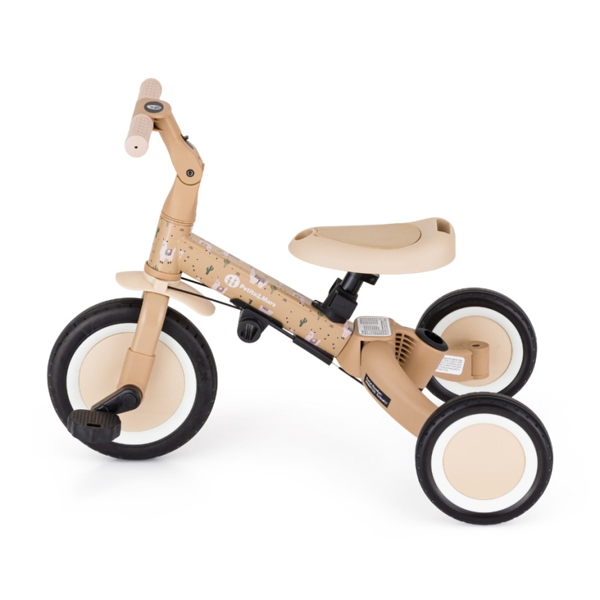 PETITE&MARS - Triciclo infantil 5 em 1 TURBO LIMITED Llama Vibes