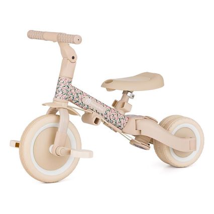 PETITE&MARS - Triciclo infantil 5 em 1 TURBO LIMITED Pink Meadow
