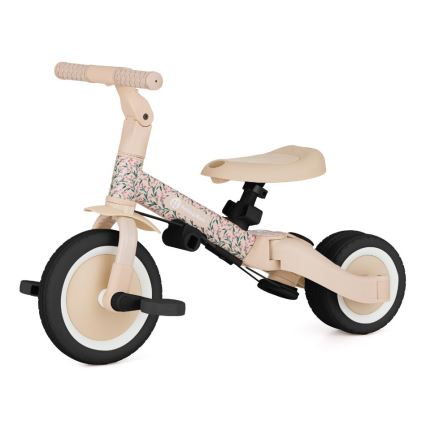 PETITE&MARS - Triciclo infantil 5 em 1 TURBO LIMITED Pink Meadow