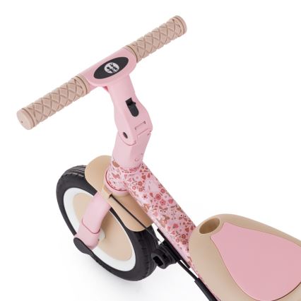 PETITE&MARS - Triciclo infantil 5 em 1 TURBO LIMITED Rosy Wilderness