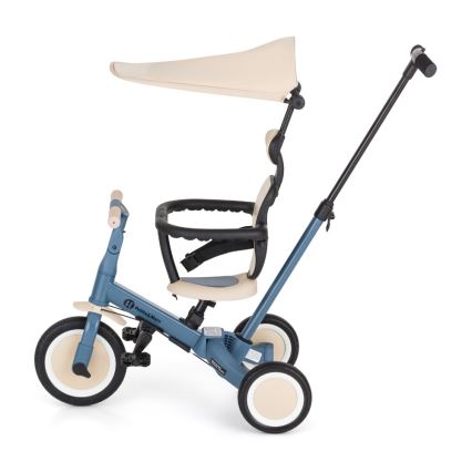 PETITE&MARS - Triciclo infantil 5 em 1 TURBO PLUS Azul Oceano