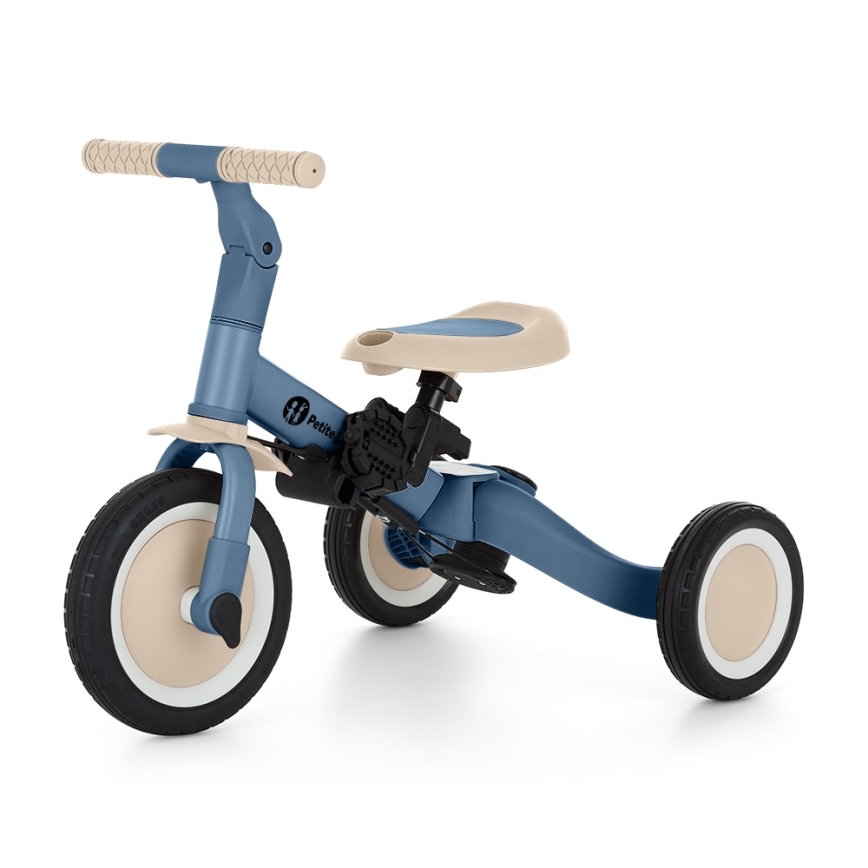 PETITE&MARS - Triciclo infantil 5 em 1 TURBO PLUS Azul Oceano