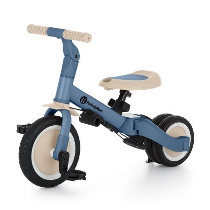 PETITE&MARS - Triciclo infantil 5 em 1 TURBO PLUS Azul Oceano
