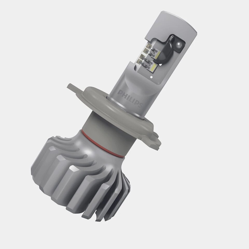 Philips 11342U6000X2 - CONJUNTO 2x Lâmpada LED Automotiva Ultinon Pro6000 H4 PX426d/18W/12V 5800K