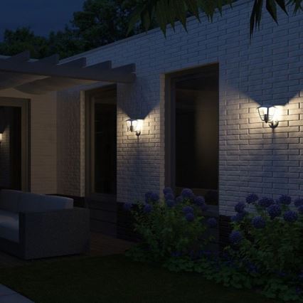 Philips - Luz de parede de exterior E27/60W/230V IP44