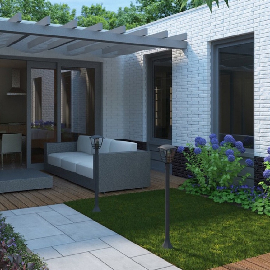 Philips 15383/30/16 - Candeeiro de exterior MYGARDEN CREEK 1xE27/60W/230V preto antigo IP44