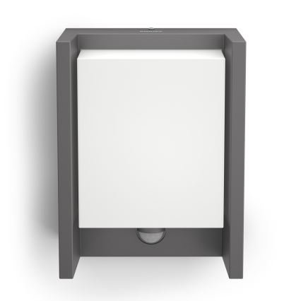 Philips - Iluminação de parede LED exterior com sensor LED/6W 4000K IP44