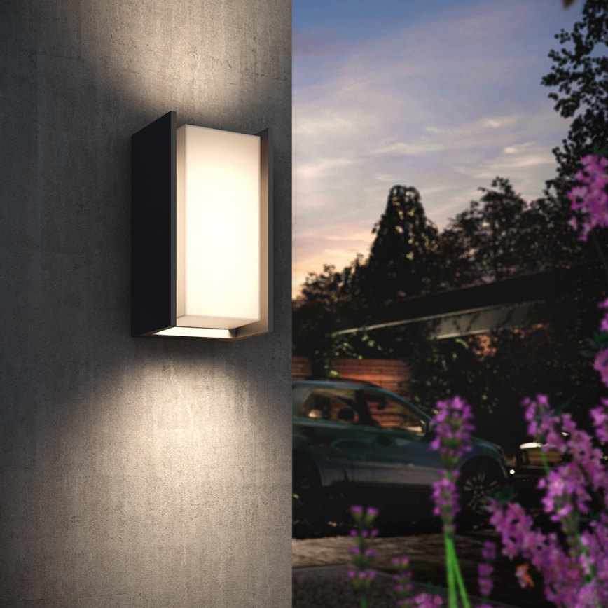 Philips - LED Iluminação de parede exterior com regulação Hue TURACO 1xE27/9,5W/230V IP44