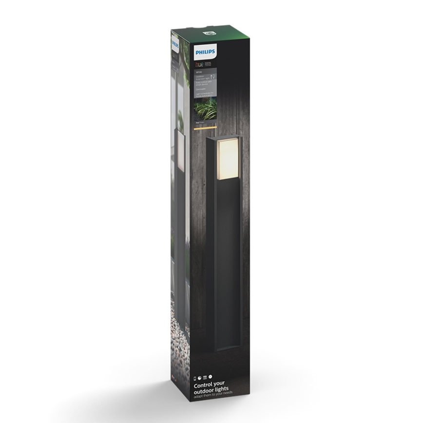 Philips - Candeeiro exterior LED com regulação Hue TURACO 1xE27/9,5W/230V IP44