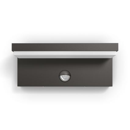 Philips - LED Iluminação de parede exterior com sensor 2xLED/4,5W/230V 4000K IP44