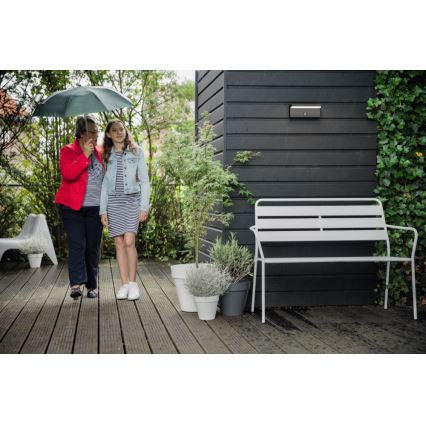 Philips - LED Iluminação de parede exterior com sensor 2xLED/4,5W/230V 4000K IP44