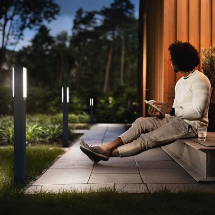 Philips - Iluminação exterior de coluna 2xLED/4,5W IP44