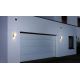 Philips 16917/93/16 - Luz de parede de exterior MYGARDEN OLIVE 1xE27/20W/230V IP44