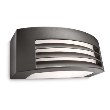 Philips 17105/93/16 - Luz de parede de exterior MYLIVING FRAGRANCE 1xE27/20W IP44