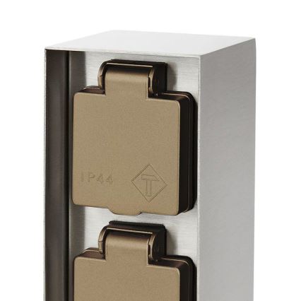 Philips - Poste de prise extérieur 230V IP44