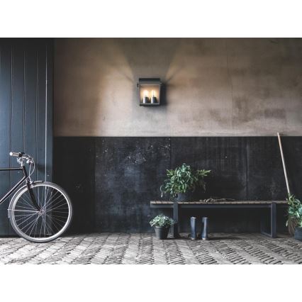 Philips 17235/30/PN - Luz de parede de exterior HARVEST MyGarden 2xE27/42W/230V IP44