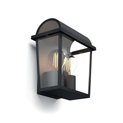 Philips 17235/30/PN - Luz de parede de exterior HARVEST MyGarden 2xE27/42W/230V IP44