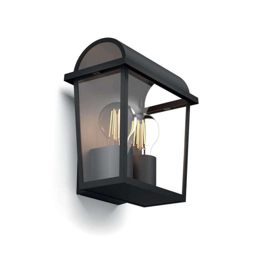 Philips 17235/30/PN - Luz de parede de exterior HARVEST MyGarden 2xE27/42W/230V IP44