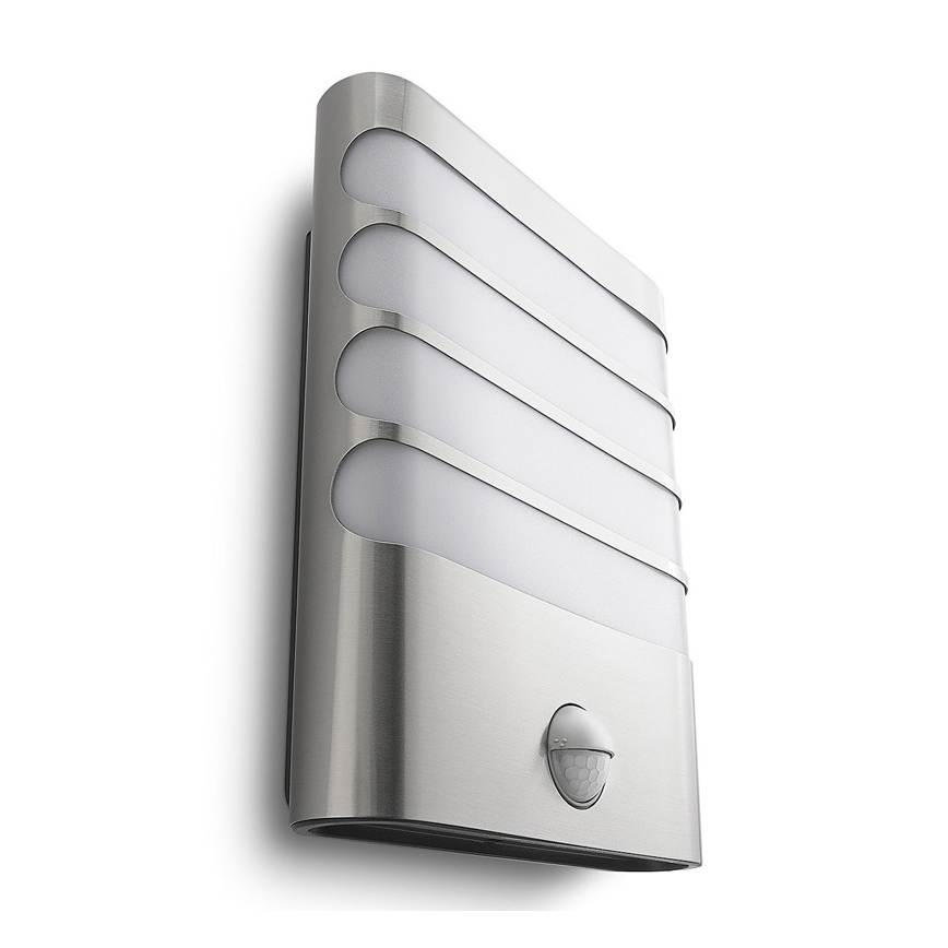 Philips - Iluminação exterior LED com sensor, 3 W, IP44