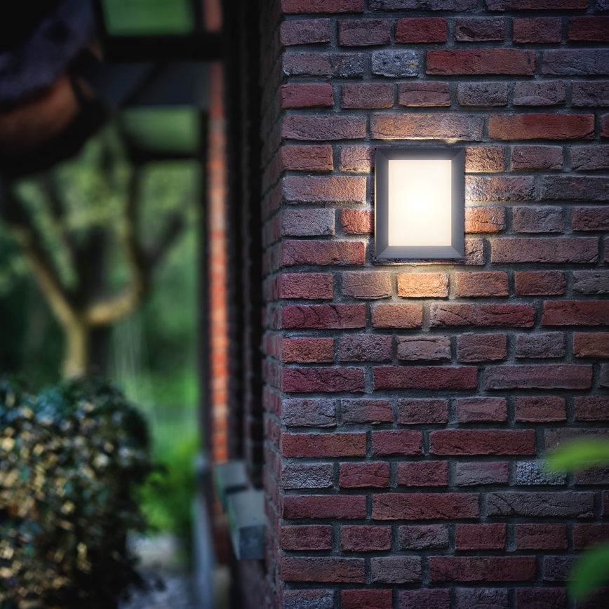 Philips - Iluminação de parede exterior 1xLED/6W/230V IP44