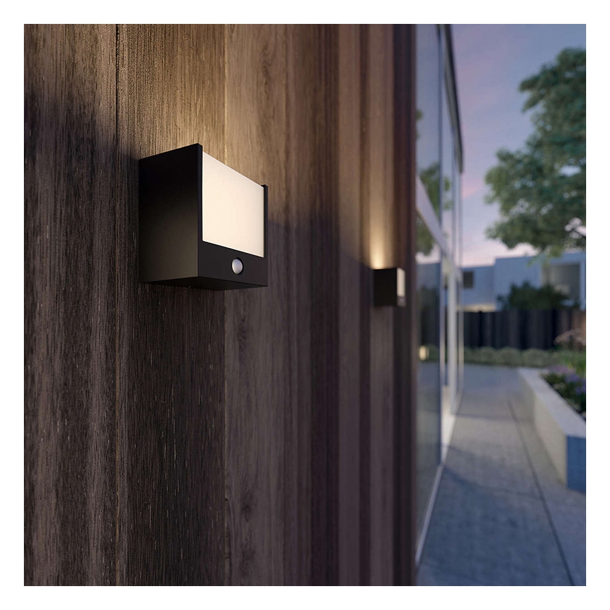 Philips - Iluminação exterior LED com sensor 1xLED/3.5W IP44
