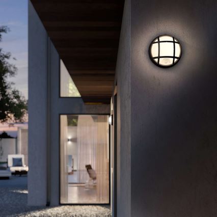 Philips 17319/30/16 - Luz de parede LED de exterior com sensor EAGLE 1xLED/3W IP44