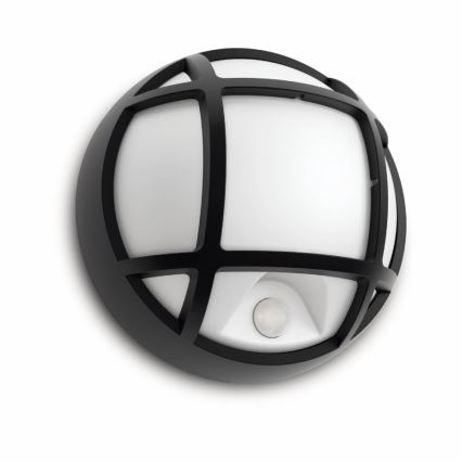 Philips 17319/30/16 - Luz de parede LED de exterior com sensor EAGLE 1xLED/3W IP44