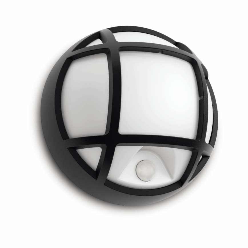 Philips 17319/30/16 - Luz de parede LED de exterior com sensor EAGLE 1xLED/3W IP44