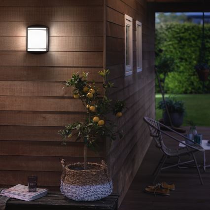 Philips - Aplique de parede exterior LED/6W/230V IP44
