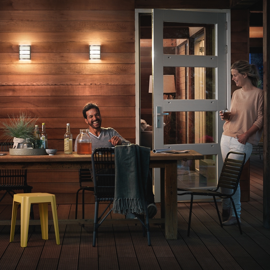 Philips - Aplique de parede exterior LED/6W/230V IP44