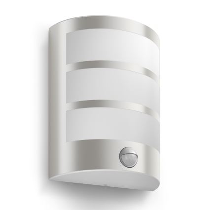 Philips - Luminária de exterior com sensor LED/6W/230V IP44