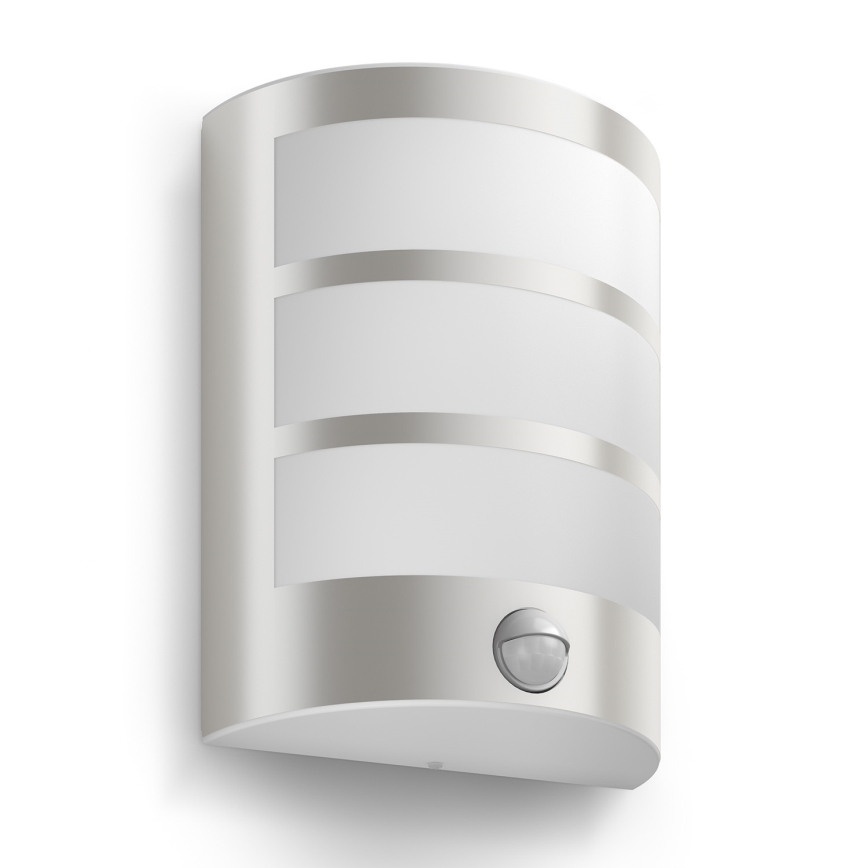 Philips - Luminária de exterior com sensor LED/6W/230V IP44