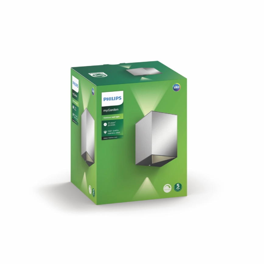 Philips - Luminária de parede LED para exterior 2xLED/4,5W/230V IP44