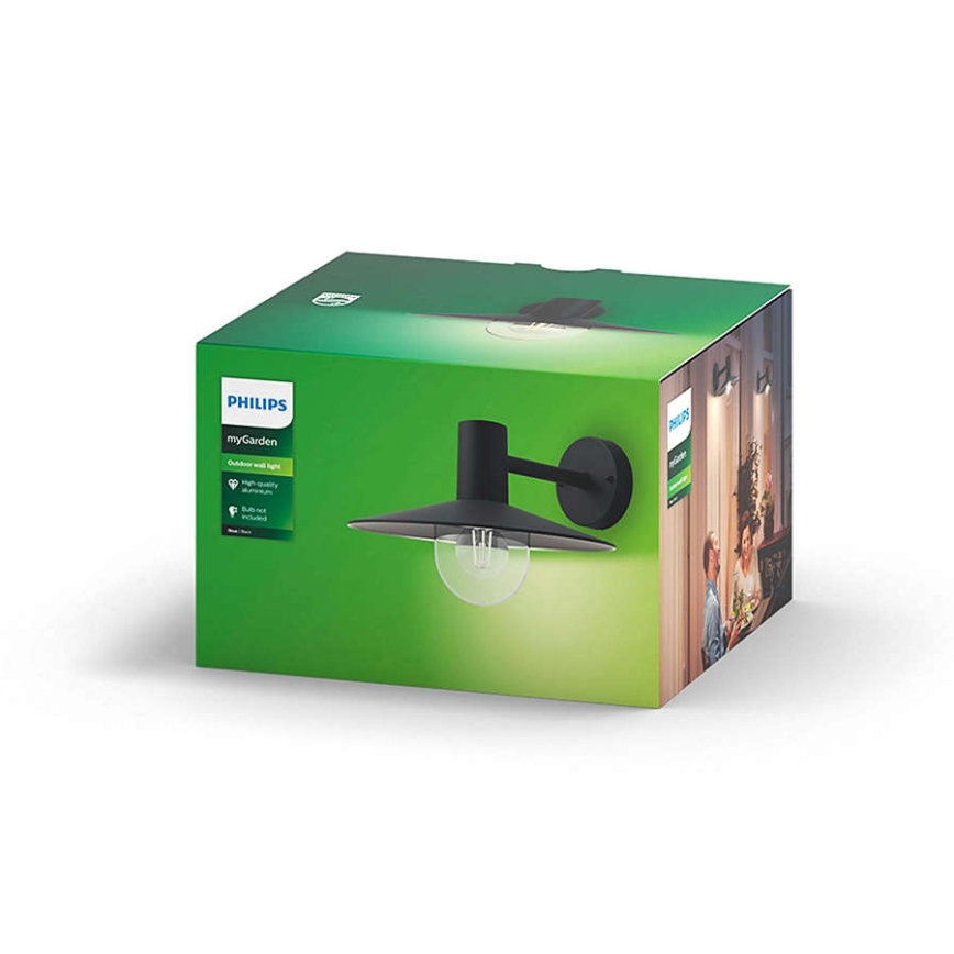 Philips - Luz de exterior 1xE27/42W/230V IP44