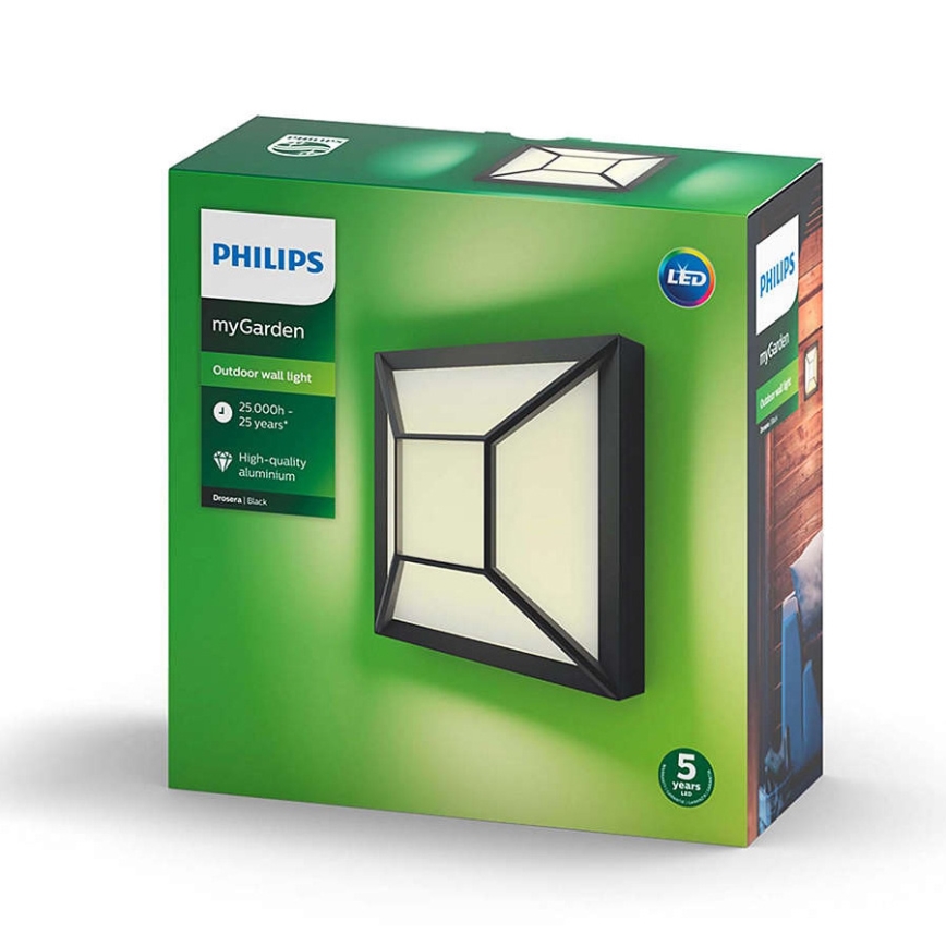 Philips - Iluminação de parede exterior LED LED/12W IP44