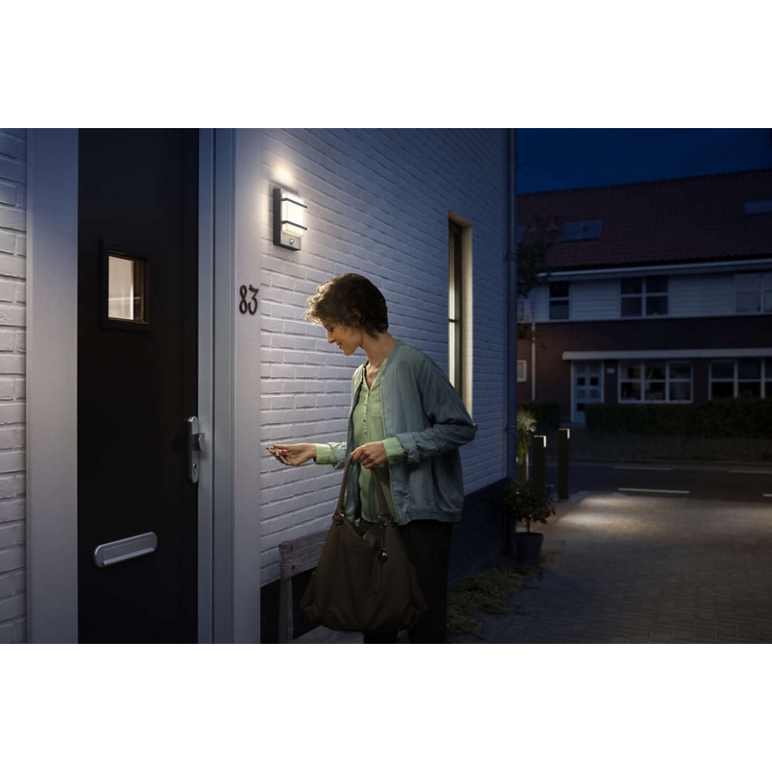 Philips - Iluminação de parede exterior LED LED/12W IP44