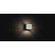 Philips - LED Iluminação de parede exterior com regulação Hue LUCCA 1xE27/9,5W/230V IP44