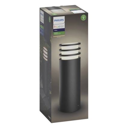Philips - Lâmpada exterior LED regulável Hue LUCCA 1xE27/9,5W/230V IP44