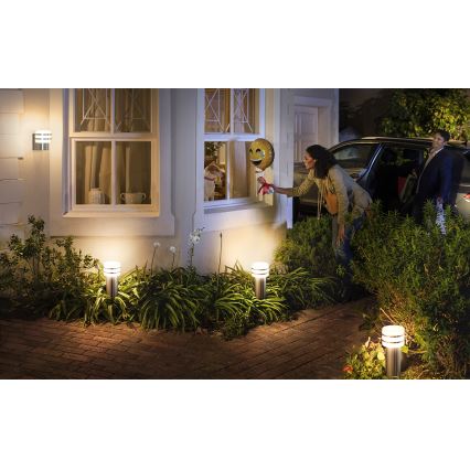Philips - Luminária de parede exterior LED regulável Hue TUAR 1xE27/9,5W IP44